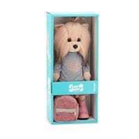 Orange Toys LD2/082 Мягкая игрушка Orange Toys Собачка Lucky Yoyo: Городской стиль с каркасом 37, коробка 44 см
