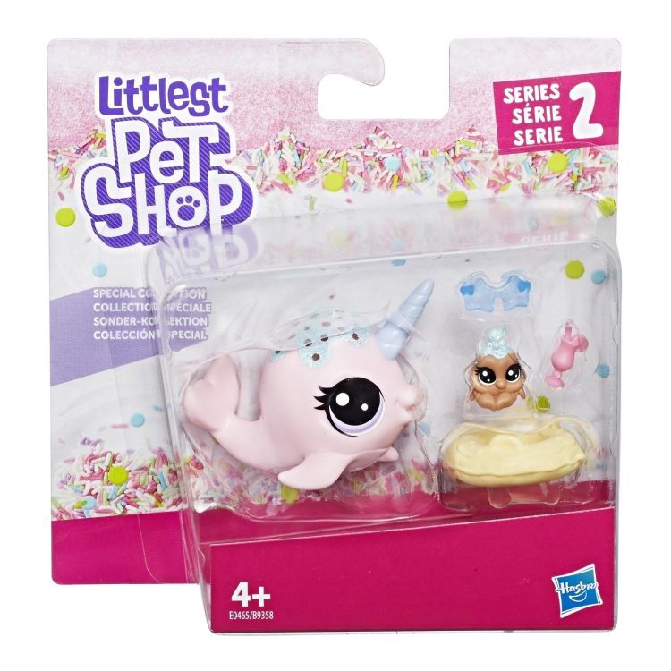 Hasbro E0465 LPS S2 Парочка Нарвал и крабик