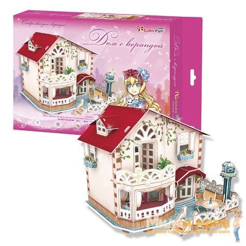 Cubic Fun P634h Кубик фан Дом с верандой