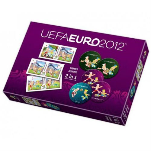 Trefl 00717 Настольные игры Мемо и Домино Евро 2012 