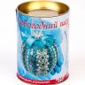 Волшебная мастерская ШП-19 Шар новогодний из пайеток " Серебрянный ", диаметр 7 см