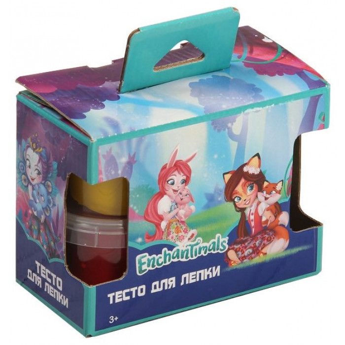 Centrum 88693 Тесто для лепки "Enchantimals", 4 цвета по 80 г