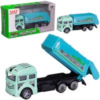 Junfa WT-07160 Машинка Junfa Спецтехника Мусоровоз инерционная металлическая
