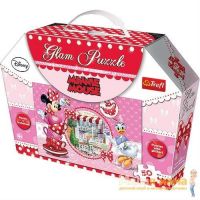 Trefl 14803 Пазл в подарочной упаковке Минни и Дейзи Гламур, 50 деталей