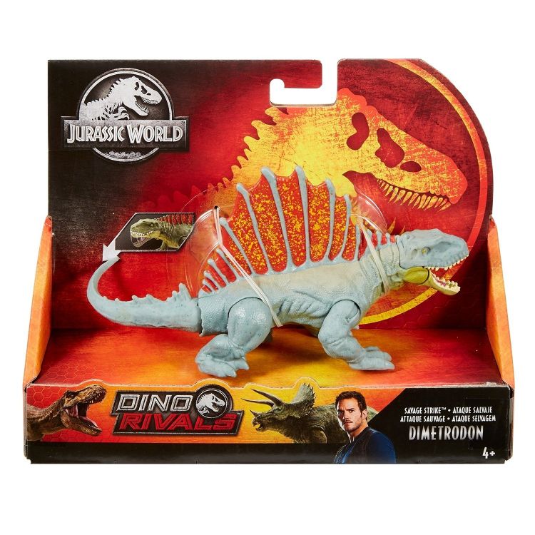 Mattel GCR58 Jurassic World Фигурка базовая Динозавр Диметродон