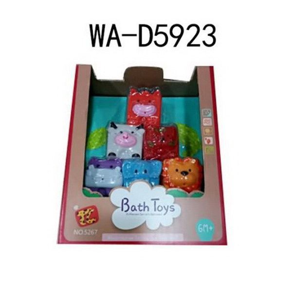 TL936 Игрушки для купания: кубики, 21х9х26 см