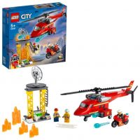 LEGO (Лего) 60281-L Конструктор LEGO CITY Fire Спасательный пожарный вертолёт