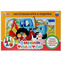УМка 4690590193914 Игра настольная-ходилка "Умные игры" Синий трактор