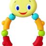 Bright Starts 10221 Прорезыватель «Гусеничка», оранжевая