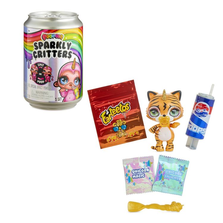 Poopsie Surprise Unicorn 555780 Игрушка Единорог Пупси в банке газировки, слайм 1/8