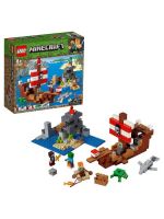 LEGO (Лего) 21152-L Конструктор LEGO Minecraft Приключения на пиратском корабле