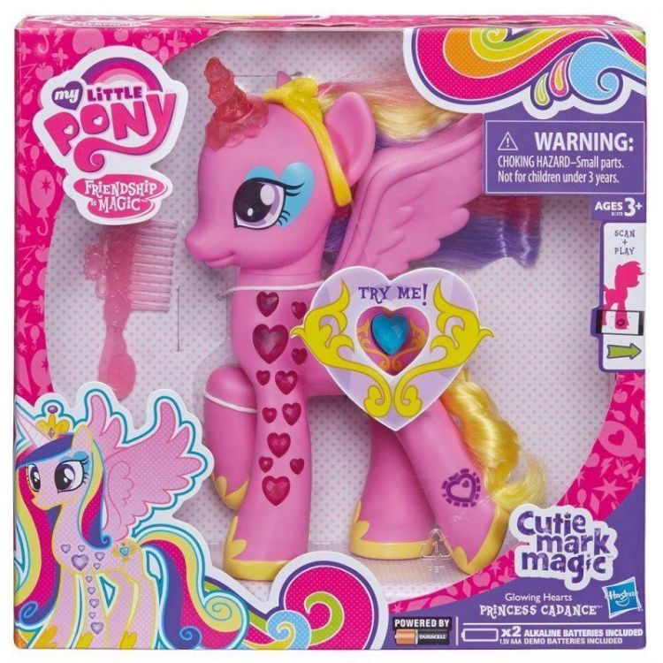 Hasbro B1370 My Little Pony Пони-модница Принцесса Каденс со звуком и светом