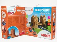 Конструктор "МОСТ" из настоящих кирпичиков (450 деталей)
