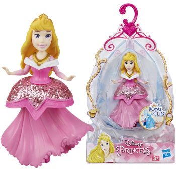 Hasbro E3087 Disney Princess Royal Clips Мини-кукла "Принцесса Диснея", Аврора