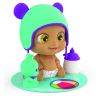 TigerHead BP002D2 Интерактивный малыш Baby Buppies в бирюзовой колыбельке