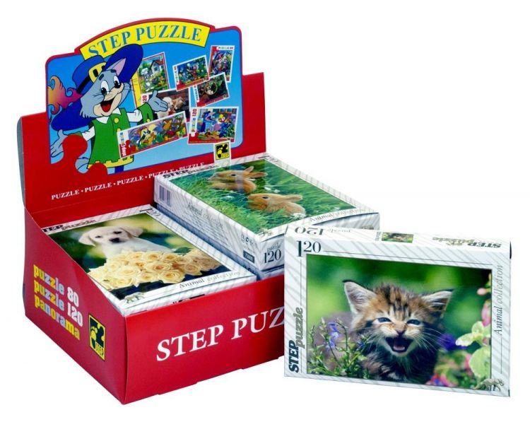 СТЕП ПАЗЛ 75009 Мозаика "puzzle" 120 "Золотая серия - 9 (животные)" СТЕП ПАЗЛ 75009 Мозаика "puzzle" 120 "Золотая серия - 9 (животные)"