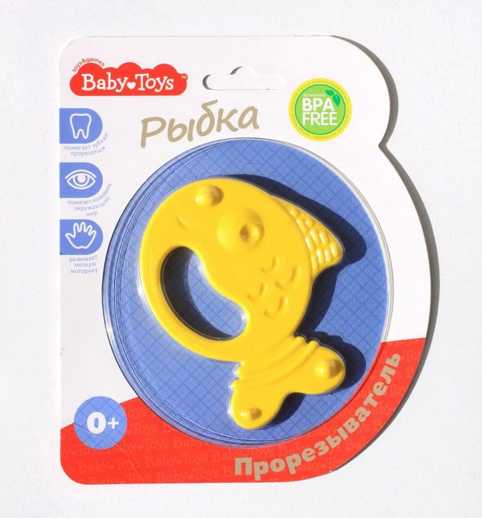 Десятое королевство 04130ДК Прорезыватель Десятое королевство Baby Toys "Рыбка" Десятое королевство 04130ДК Прорезыватель Десятое королевство Baby Toys "Рыбка"