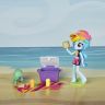 Hasbro E1085 MLP EG Minis Мини-кукла Пляжный отдых Радуга