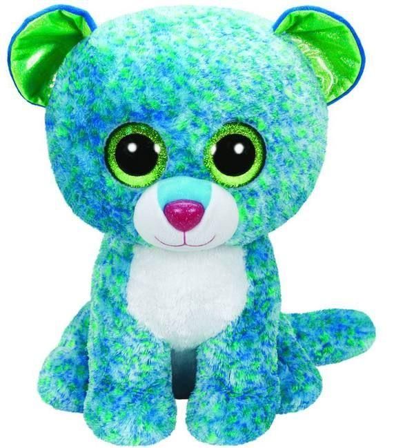 TY 36817 Beanie Boo's Мягкая игрушка Леопард Leona, 41 см