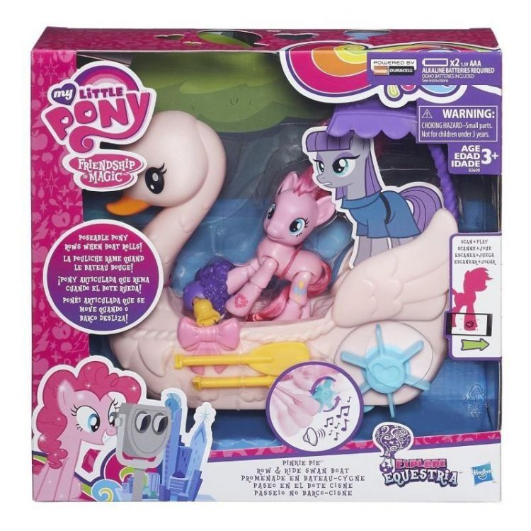 My Little Pony B3600 Серия "Explore Equestria" Пони Пинки Пай на лодке