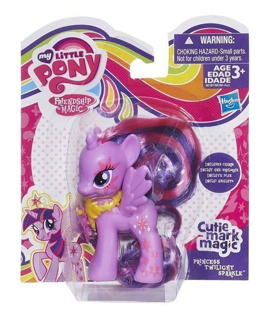 My Little Pony Серия "Cutie Mark Magic" Пони Princess Twilight Sparkle с волшебным знаком (B0387)