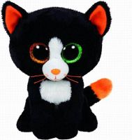 TY 37056 Beanie Boo's Мягкая игрушка Котенок Frights, 25 см
