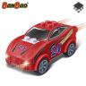 Banbao 8628 Конструктор Банбао "Машина" (красная/зеленая), инерционная, 23 детали (можно играть через приложения Google Play & AppStore)
