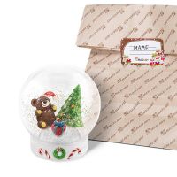 Maxi Art MA082001-4 Набор для творчества Maxi Art создание Снежного Шара Ёлочка и Мишка