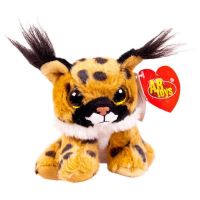 ABtoys M0075 Мягкая игрушка Рысь, 15 см