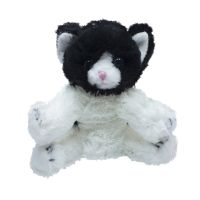 Мягкая игрушка Teddykompaniet котенок 20 см, бело-черный
