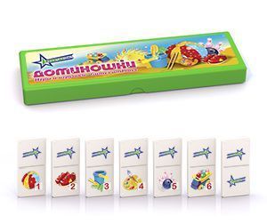Нордпласт Н-828 Доминошки "Игры и игрушки"