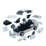 BanBao 6803 Конструктор Машина BMW X5 (белый цвет), масштаб 1:28, 98 деталей