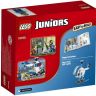 Lego Juniors 10720 Конструктор Лего Джуниор  Погоня на полицейском вертолёте, 63 детали