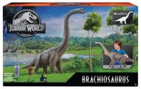 Mattel GNC31 Jurassic World Фигурка Гигантский динозавр Брахиозавр, 106 см