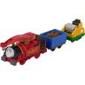 Mattel FJK53 Thomas&Friends Моторизованный паровозик с 2 вагончиками Полезный Харви