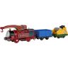 Mattel FJK53 Thomas&Friends Моторизованный паровозик с 2 вагончиками Полезный Харви