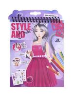 Style and Smile 12257 Набор для творчества ЯиГрушка Style&amp;Smile блокнот малый «Девочка-кошка» 16*20 см