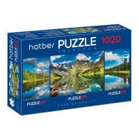 Hatber 1020ПЗ2-18045 Пазл Триптих "Premium" В тишине гор, 260+500+260 элементов
