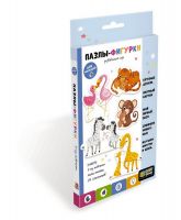 ORIGAMI 7030 Пазлы-фигурки ORIGAMI Baby Games Мама и малыш из Африки 14 элементов