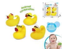 ABtoys (АБтойс) PT-01516 Набор для ванной Abtoys Веселое купание 4 предмета (крутые утята)