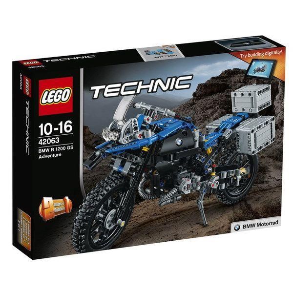 Lego Technic 42063 Конструктор Лего Техник Приключения на BMW R 1200 GS