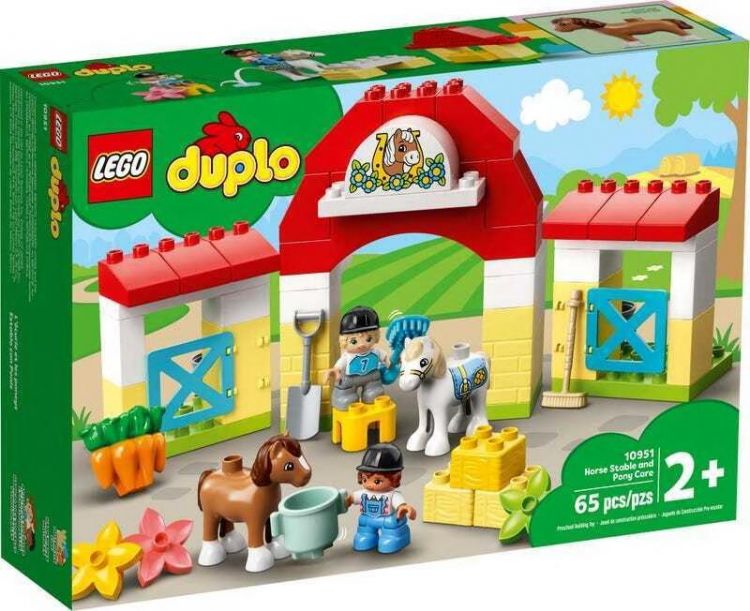 LEGO (Лего) 10951-L Конструктор LEGO DUPLO Town Конюшня для лошади и пони