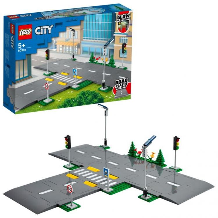 LEGO (Лего) 60304-L Конструктор LEGO CITY Town Перекрёсток