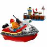 Lego City 60213 Конструктор Лего Город Lego Fire Пожар в порту, 97 деталей