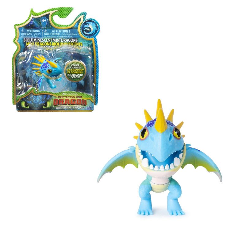 Spin Master 66628 Dragons 3 Мини-фигурка дракона, меняет цвет, Громгильда