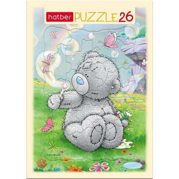 Hatber 26ПЗ4-23068 Пазл в рамке Me To You мыльные пузыри, 26 элементов