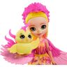Mattel GYJ04 Энчантималс Кукла Фалон Феникс с любимой зверушкой, 15 см