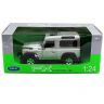 Welly 22498 Модель машины 1:24 Land Rover Defender