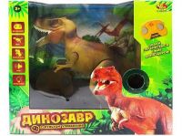 ABtoys (АБтойс) C-00385 Динозавр Тираннозавр р/у, световые и звуковые эффекты, 38,8х15,2х34 см