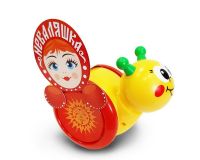 БИПЛАНТ 15018 Каталка-неваляшка БИПЛАНТ Улитка №1, развивающая